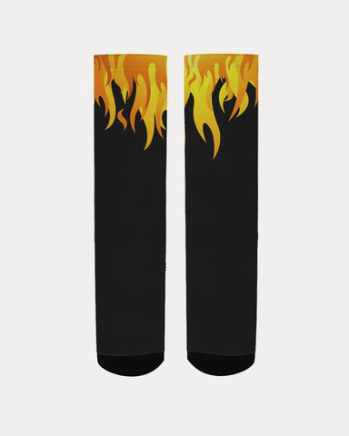 Spark Up - Black Women's Socks