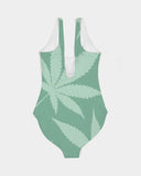 THB Varsity- Mint Women's One-Piece Swimsuit