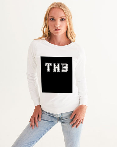 THB Varsity - Black Women's Graphic Sweatshirt