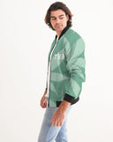 THB Varsity- Mint Men's Bomber Jacket