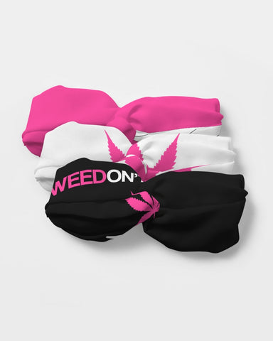 WDGAF - Pink Twist Knot Headband Set