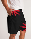 WDGAF - Red Men's Jogger Shorts