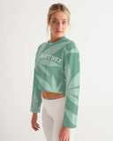 THB Varsity- Mint Women's Cropped Sweatshirt
