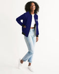 THB Varsity - Navy Women's Bomber Jacket