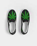 WDGAF - Green Women's Slip-On Canvas Shoe