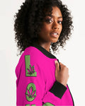 LOUD Patty Pink Women's Bomber Jacket