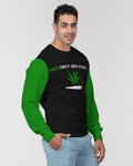 WDGAF - Green Men's Classic French Terry Crewneck Pullover