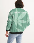 THB Varsity- Mint Men's Bomber Jacket