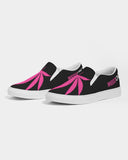 WDGAF - Pink Women's Slip-On Canvas Shoe