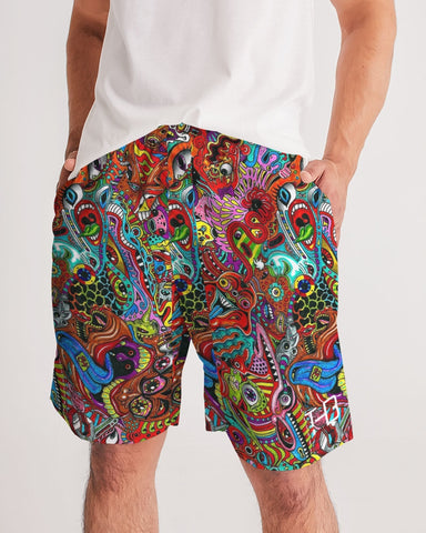 Trippy' Men's Jogger Shorts