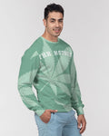 THB Varsity- Mint Men's Classic French Terry Crewneck Pullover