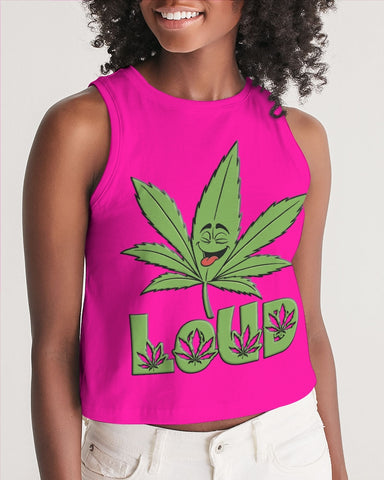 LOUD Patty Pink Women's Cropped Tank