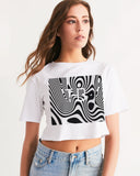 Trippy' B Women's Cropped Tee