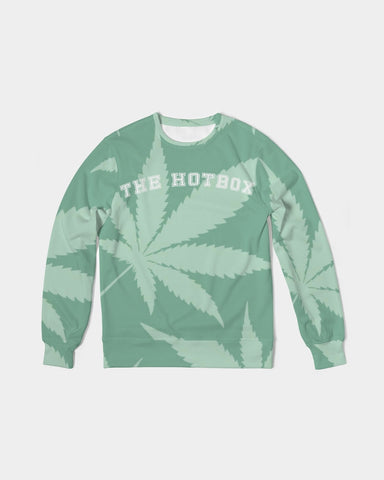 THB Varsity- Mint Men's Classic French Terry Crewneck Pullover