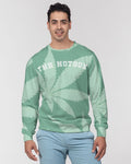 THB Varsity- Mint Men's Classic French Terry Crewneck Pullover