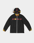 Spark Up - Black Men's Windbreaker